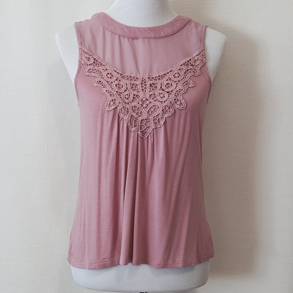 Xhilaration Rose Blush Women's Blouse | S